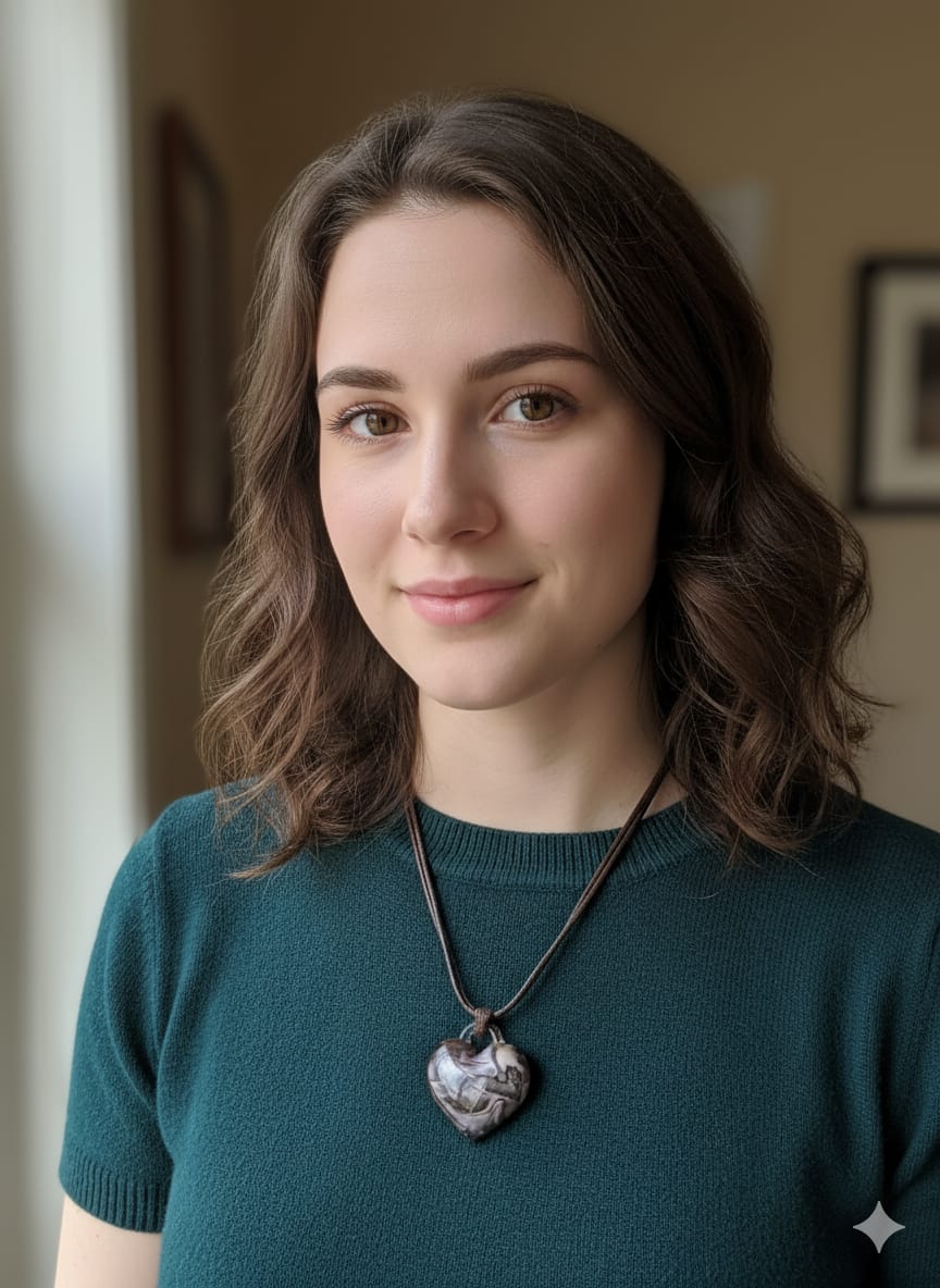 2 heart-shaped epoxy resin pendants