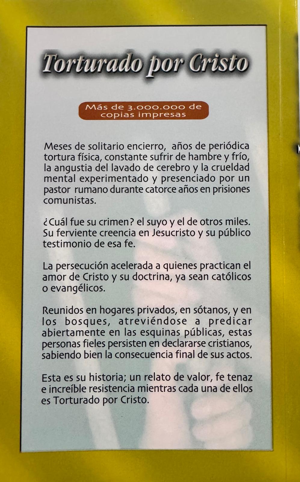 TORTURADO POR CRISTO, de Richard Wurmbrand. Libro de nuestra biblioteca ahora disponible. Edición en español.