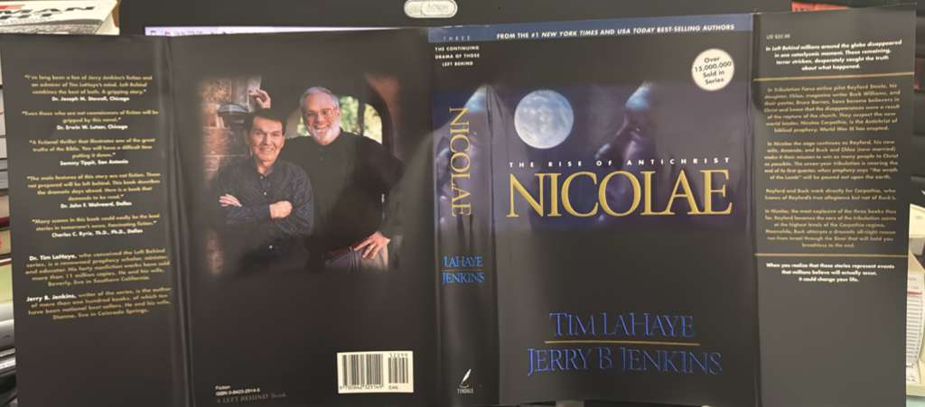 NICOLAE. Tim LaHaye - Jerry B. Jenkins. Book from our library now available (#3 in the LEFT BEHING series). English edition.