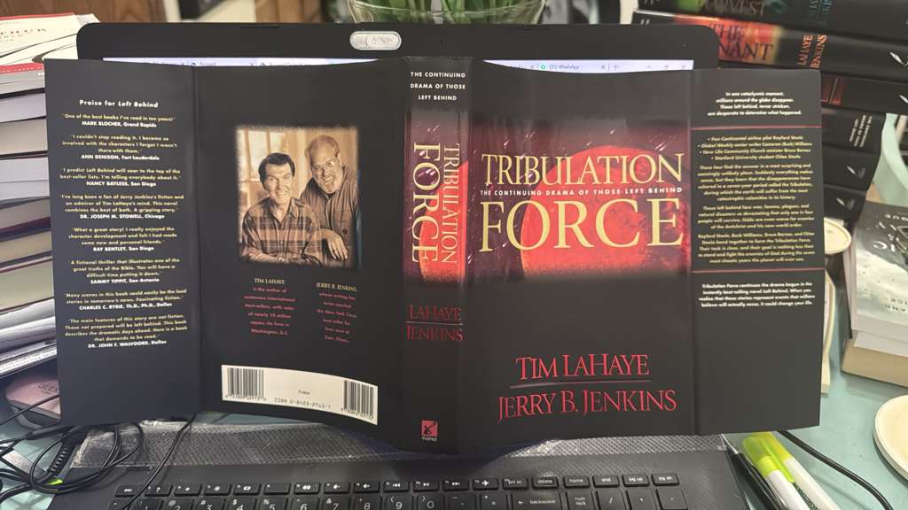 TRIBULATION FORCE. Tim LaHaye - Jerry B. Jenkins. Book from our library now available (#2 in the LEFT BEHING series). English edition.